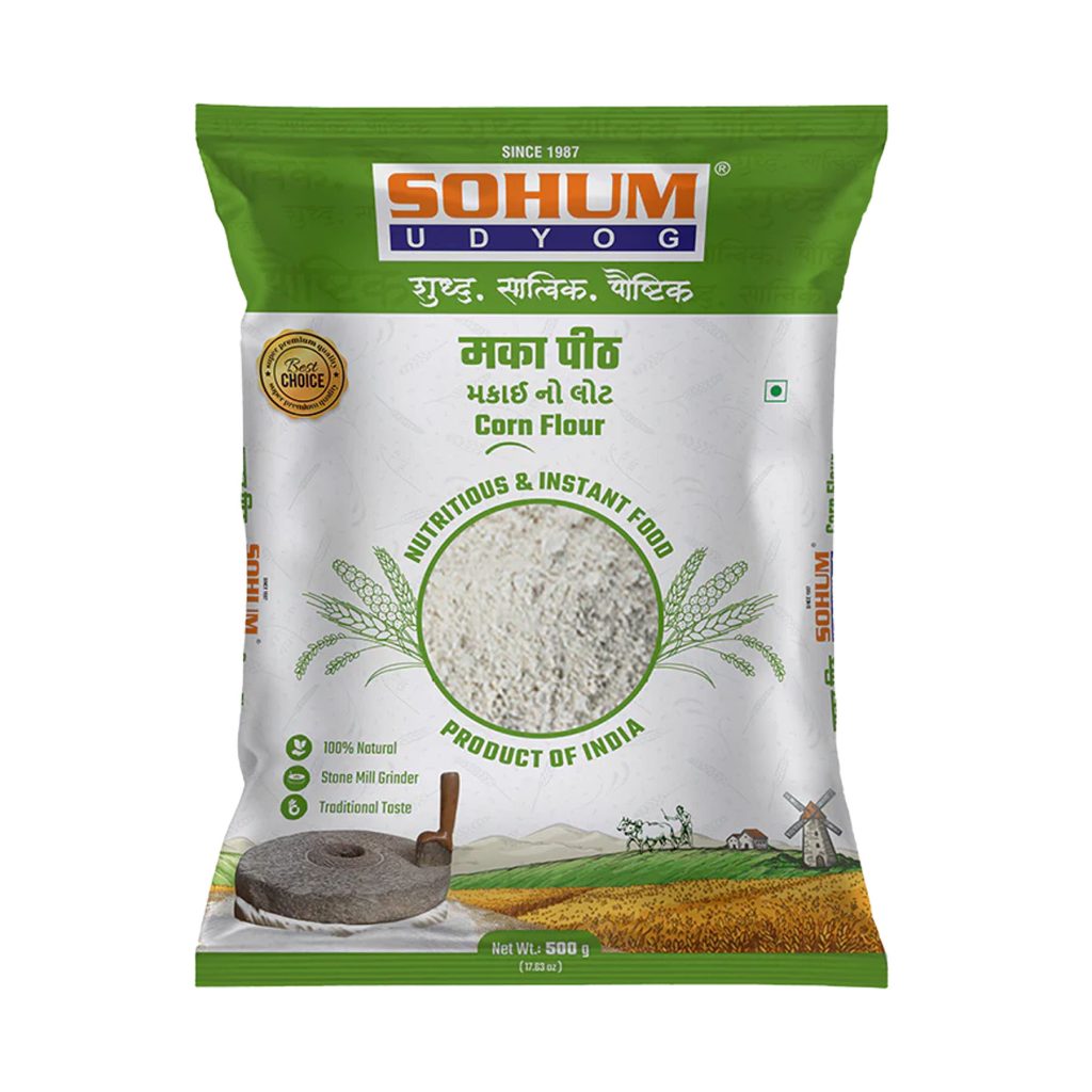 Exp - Oct 25Makki Atta 500g Sohum