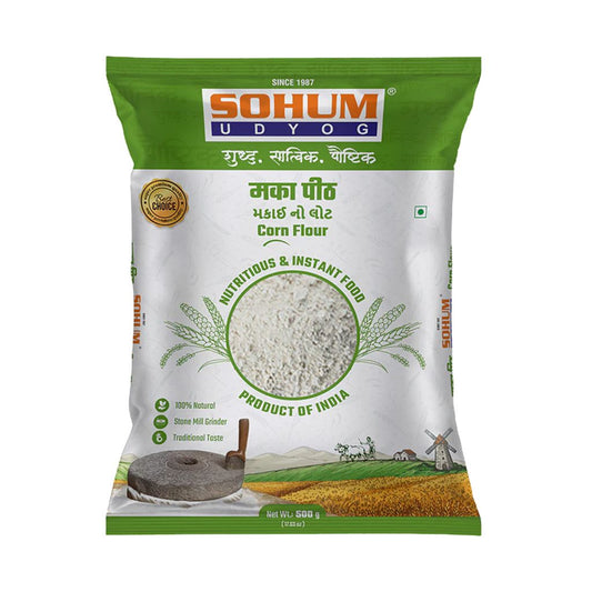 Exp - Oct 25Makki Atta 500g Sohum