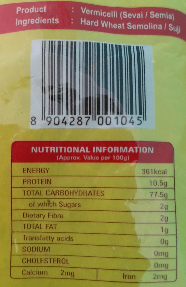 Bambino Vermicelli 400g - Cestaa Retail