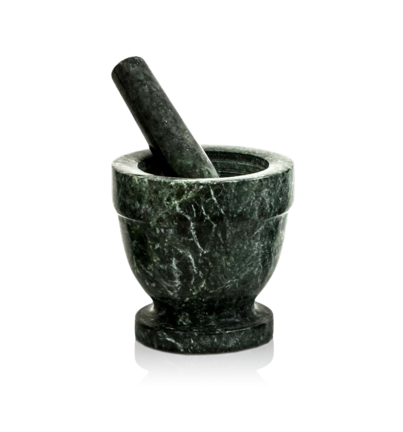 Marbel Mortar and Pestle Set Green