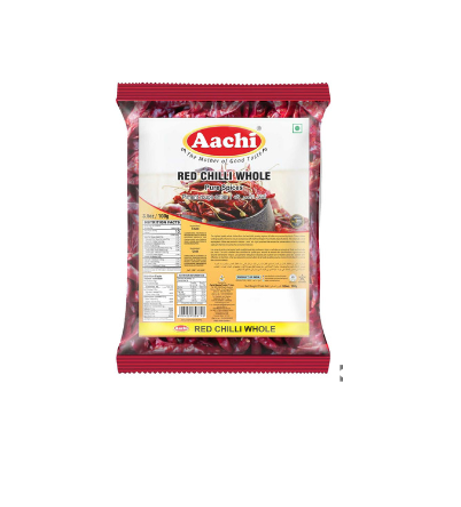 Kashmiri dried Chilli Whole 100g Aachi