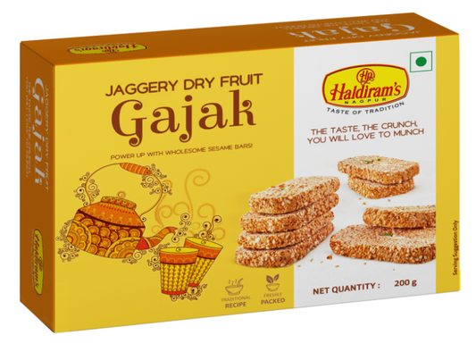 Haldiram Jaggery Dry Fruit Gajak