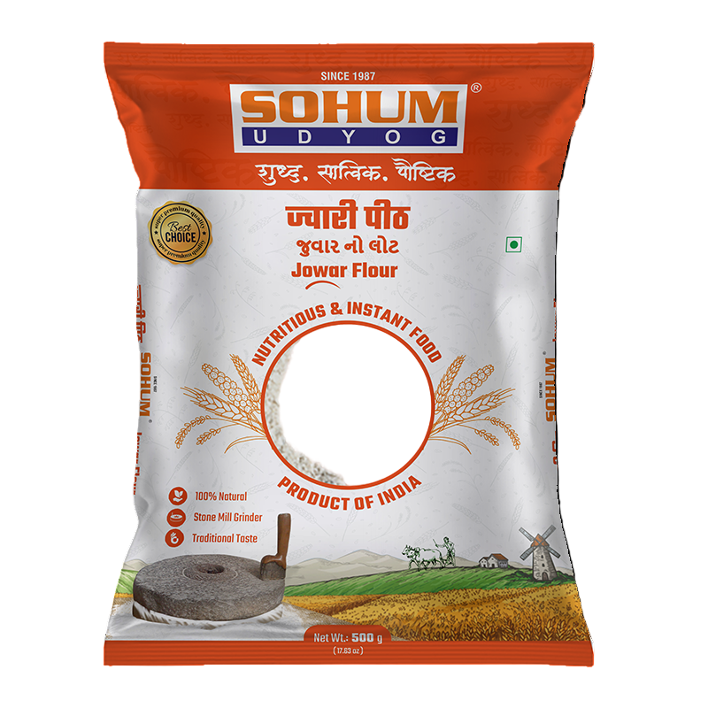VP 5*1kg Sohum Jawar Bhakari (Sorghum Millet) Flour