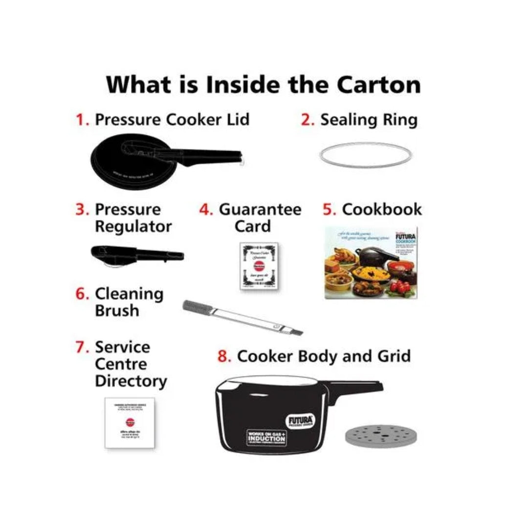 Hawkins Futura Induction Pressure Cooker 3L