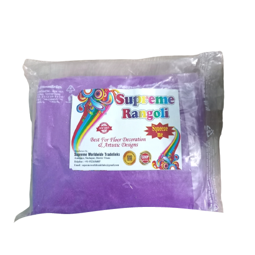 Rangoli Colour :  Purple (200g)