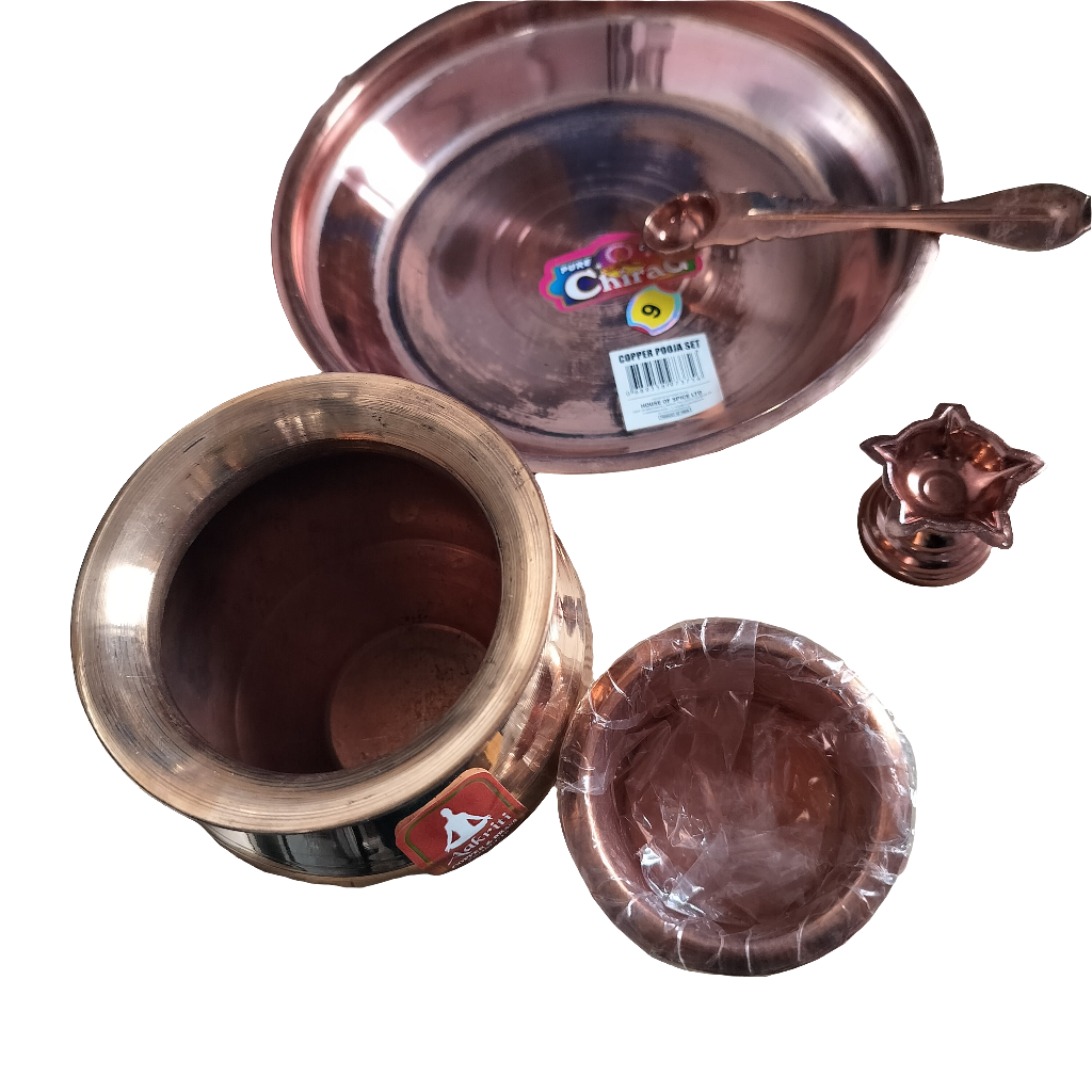 Copper Thali set