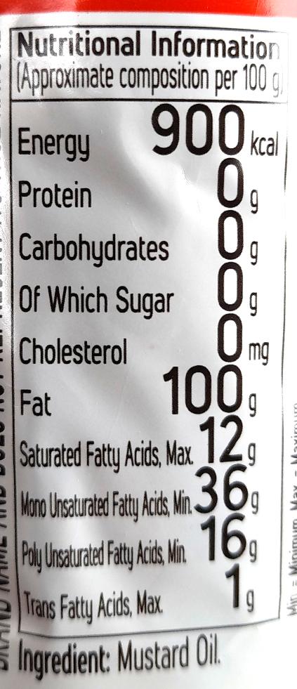 Fortune Mustard Oil (Kachi Ghani) 1Ltr - Cestaa Retail