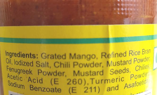 Priya Mango Thoku w/o Garlic Pickle 300g - Cestaa Retail