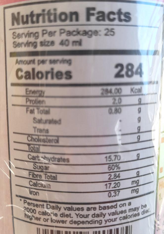 Amar Kokum Syrup (Garcinia Indica) 1Ltr - Cestaa Retail