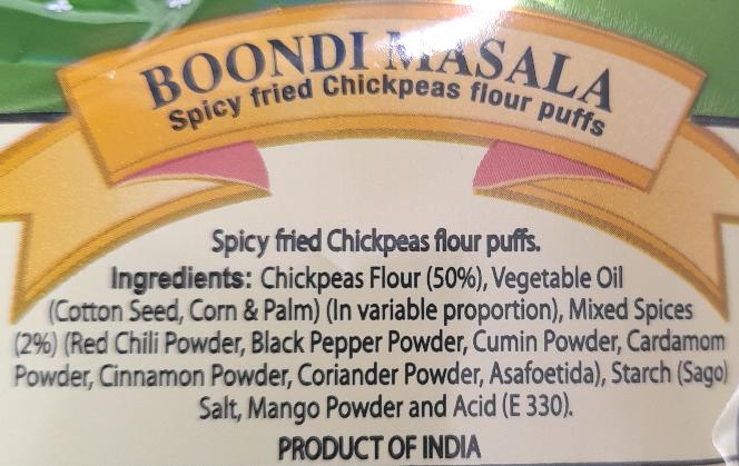 Haldiram Boondi Masala 200g - Cestaa Retail