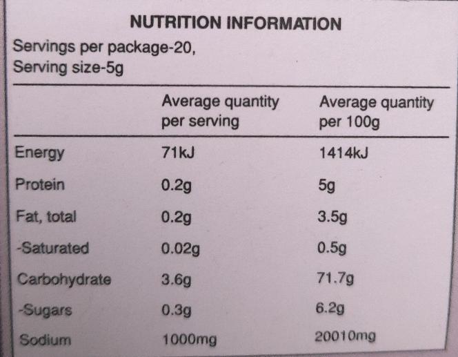 EVEREST Chaat Masala 100g - Cestaa Retail