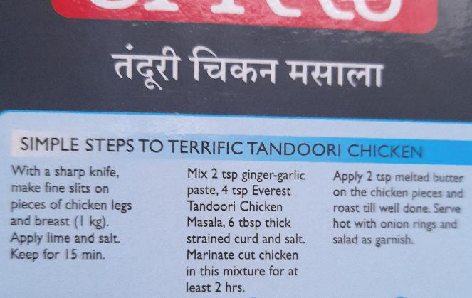 Everest Tandoori Chicken Masala 100g - Cestaa Retail