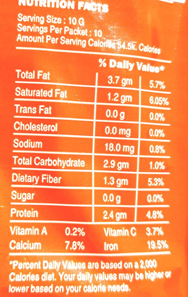 K-Pra Groundnut /Peanut/Shengdana Chutney 50g - Cestaa Retail