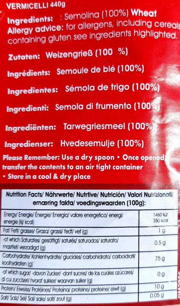 MTR Vermicelli 440g - Cestaa Retail