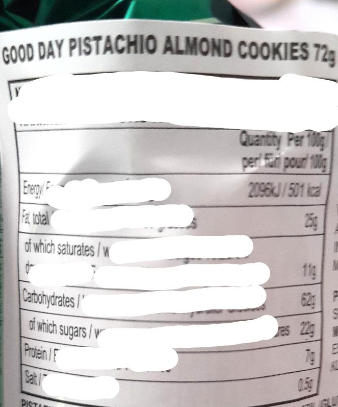Britannia Good Day Pista & Almond Cookies 72g - Cestaa Retail