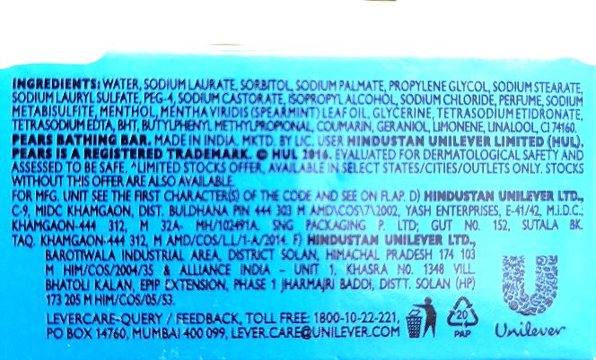 Pears Soft and Fresh 100g - Cestaa Retail