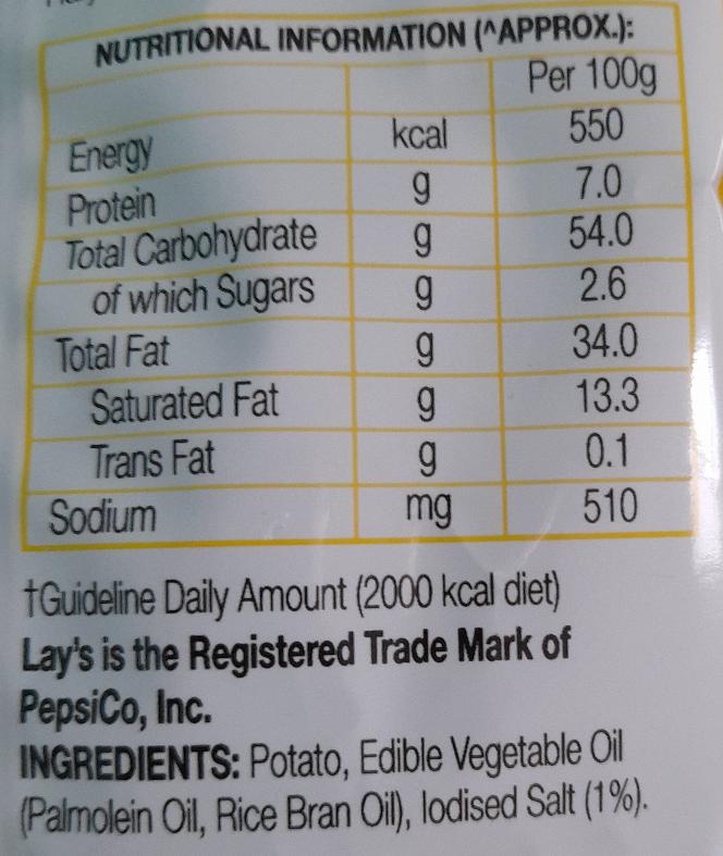 Lays Classic Salted 52g