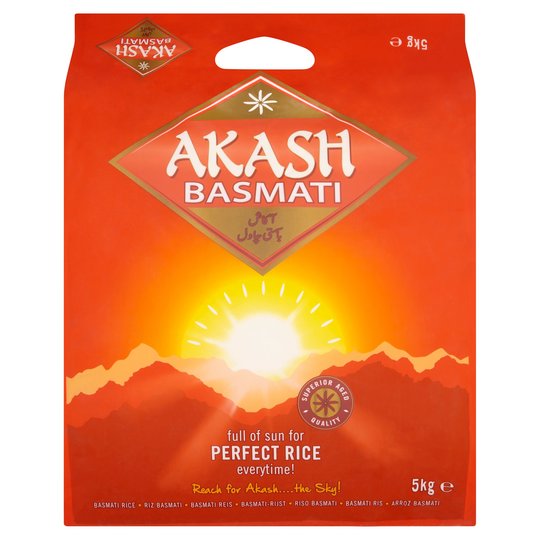 Akash Basmati Rice 5Kg - Cestaa Retail