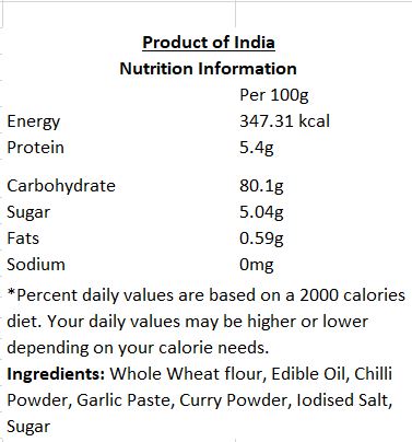 Adisha Khakhra Chilli Garlic 200g