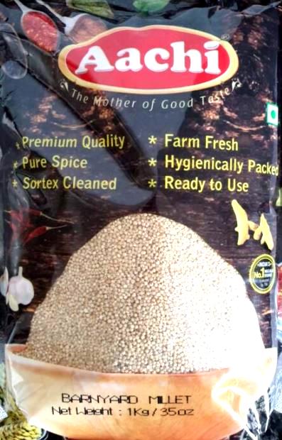 Roasted Barnyard Millet/ Bhagar/Varai 1 Kg Aachi