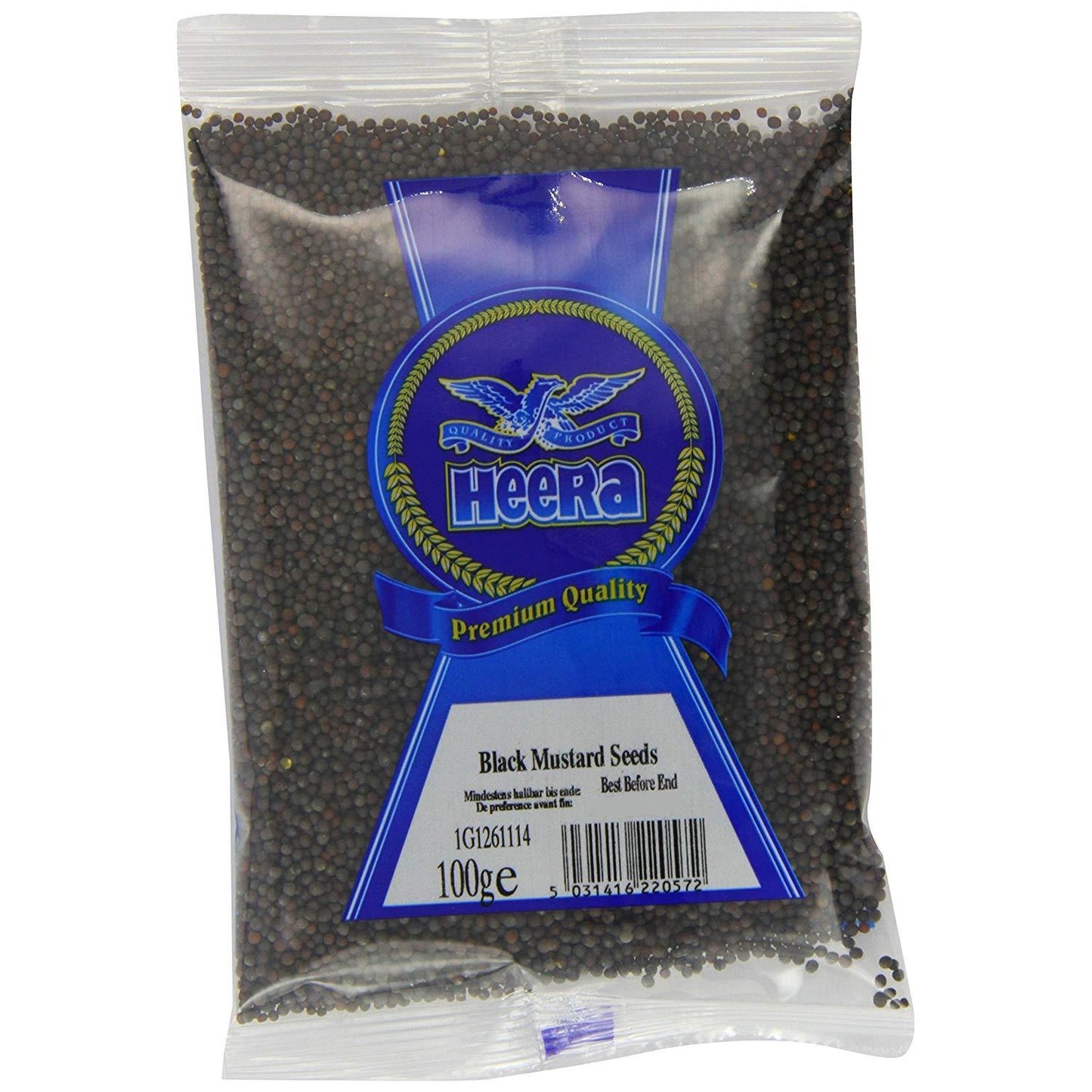 Heera Black Mustard Seeds 100g Cestaa Ireland Online Grocery Dublin