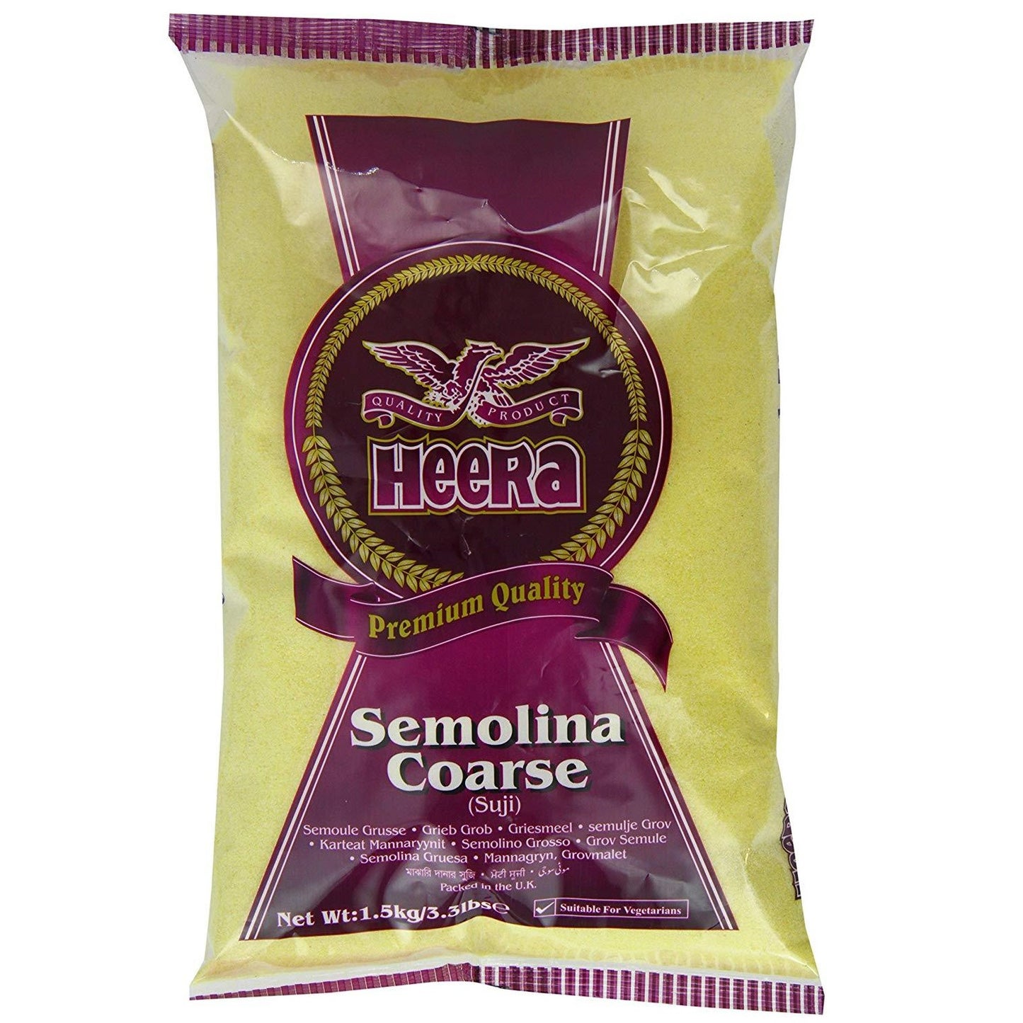 Heera Coarse Semolina 1.5Kg Cestaa Ireland Online Grocery Dublin