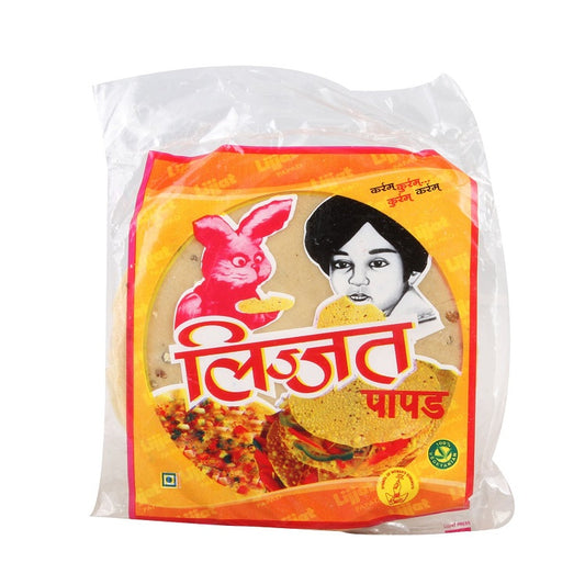 Lijjat Plain Pappad 200g Cestaa Ireland Online Grocery Dublin