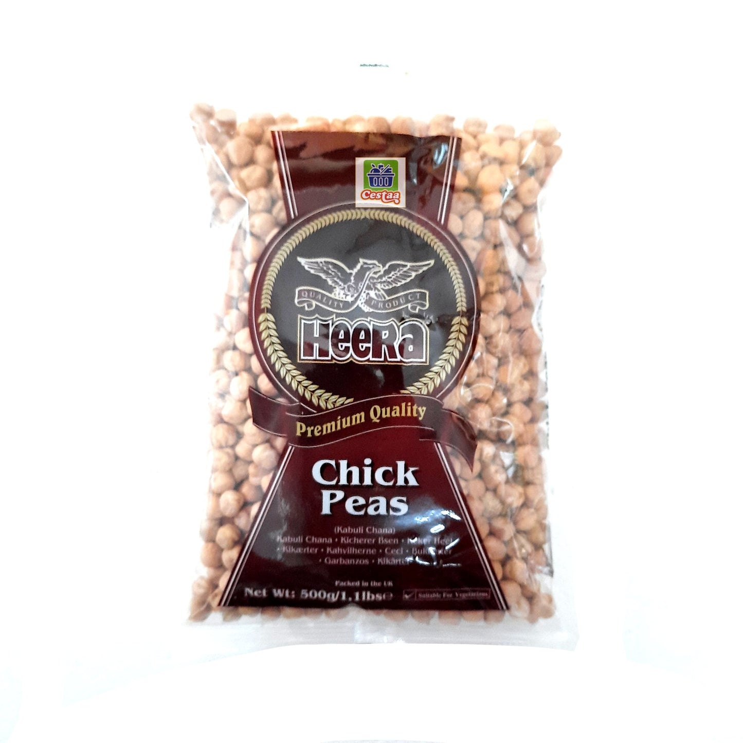 Heera Chick Peas 500g