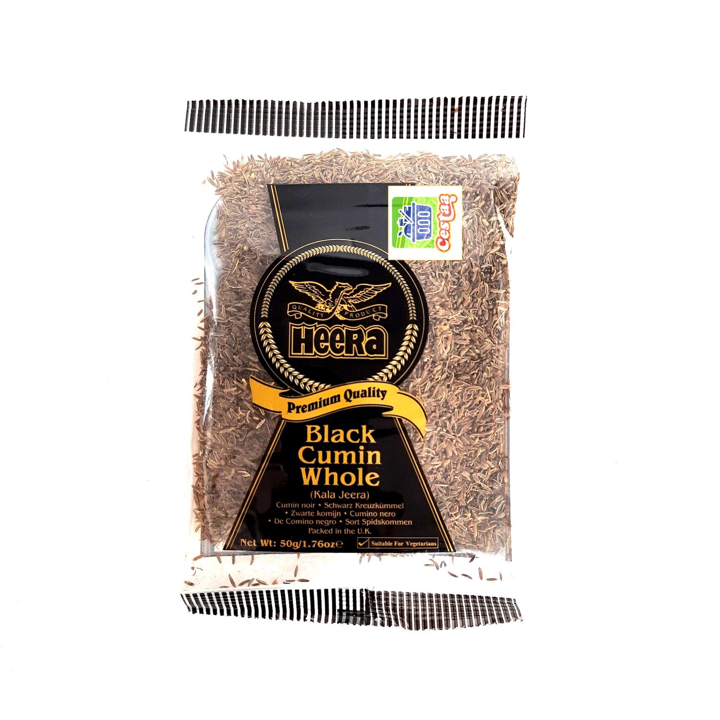 HEERA Black Cumin Seeds / शाही JEERA 50GM
