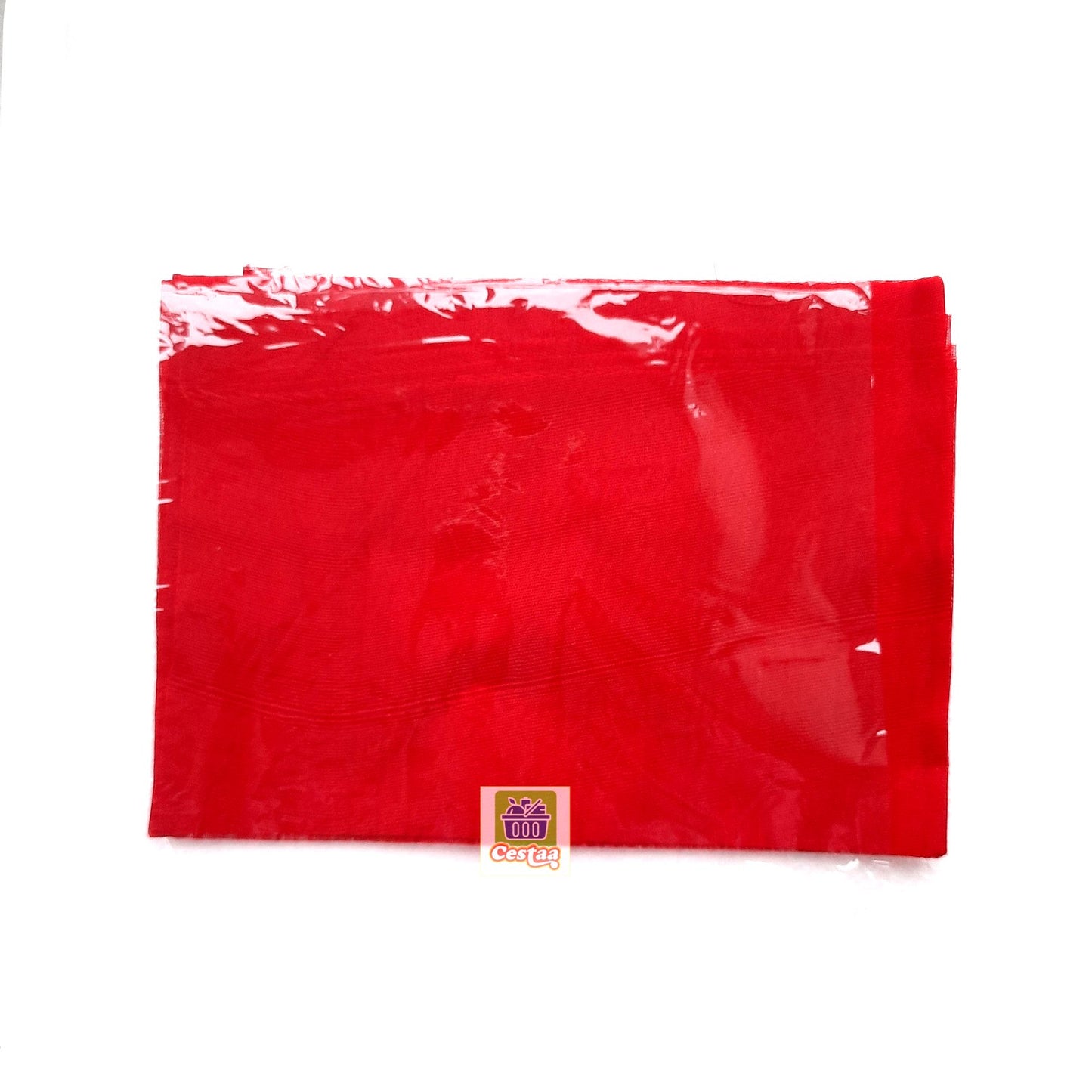 Pooja Cloth red