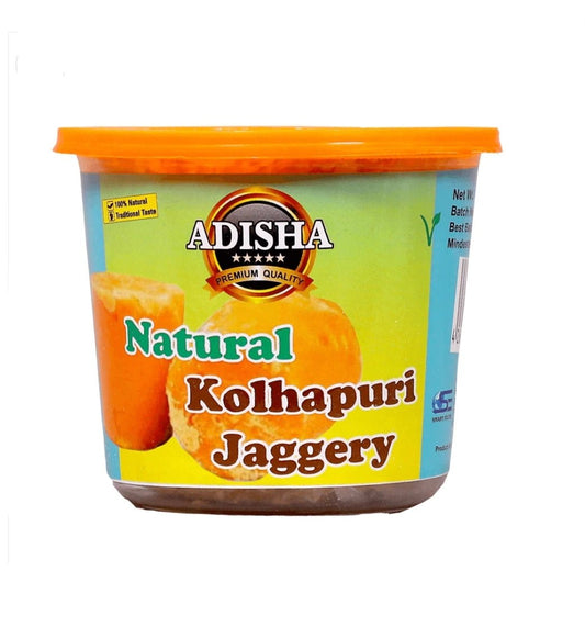 Adisha Kolhapuri Jaggery (Desi Gor) Block 450g