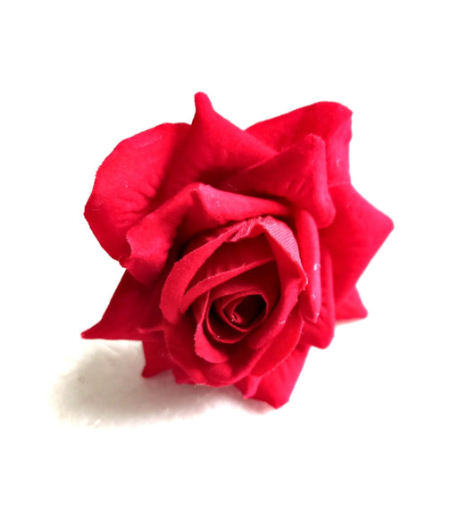 Artificial Hair Accessory Rose clip