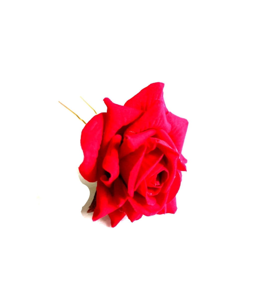 Artificial Hair Accessory Rose clip