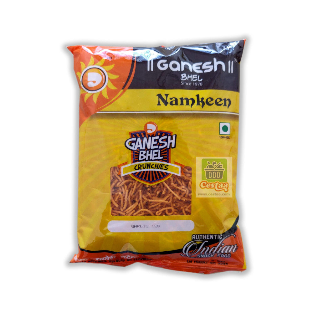 Ganesh Bhel Garlic Sev Cestaa Retail Ireland Grocery Store Dublin