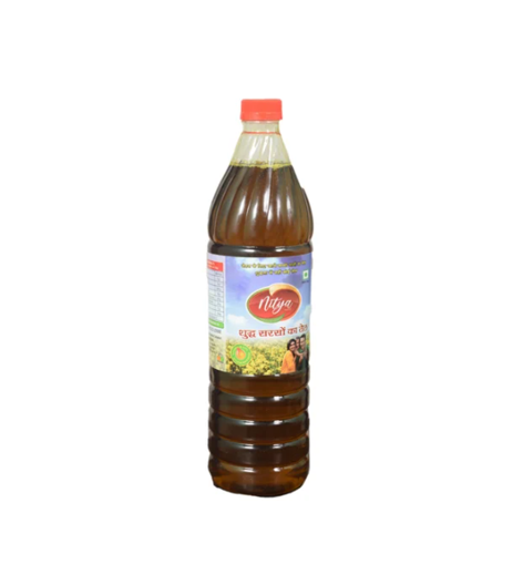 Mustard Oil  (Kachi Ghani) 1L Nitya