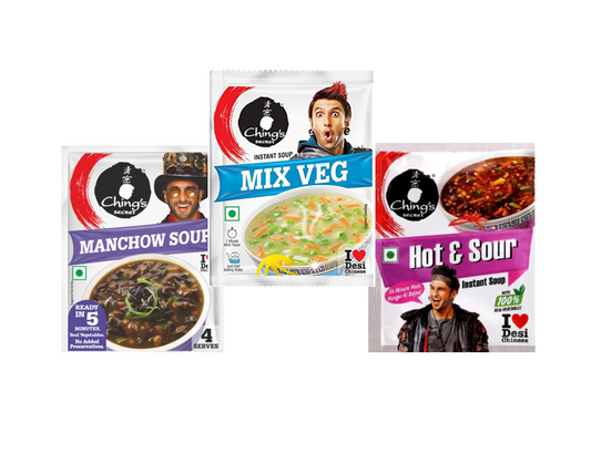 Any 3 Chings Soup Combo