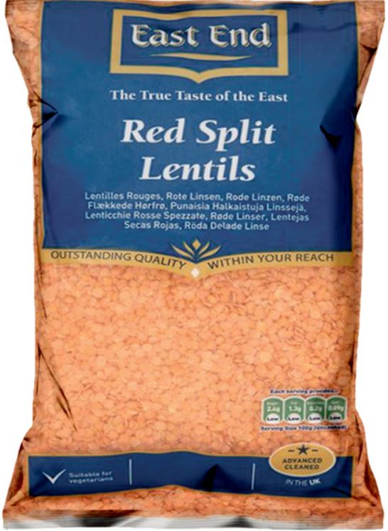 East End Red Split Lentils (Masoor Dal) 500g