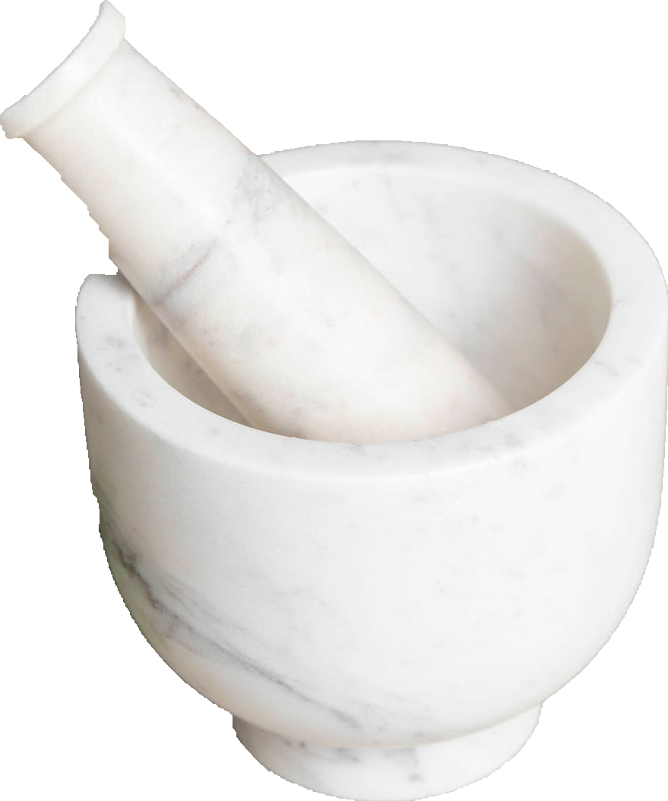 Marbel Mortar and Pestle Set