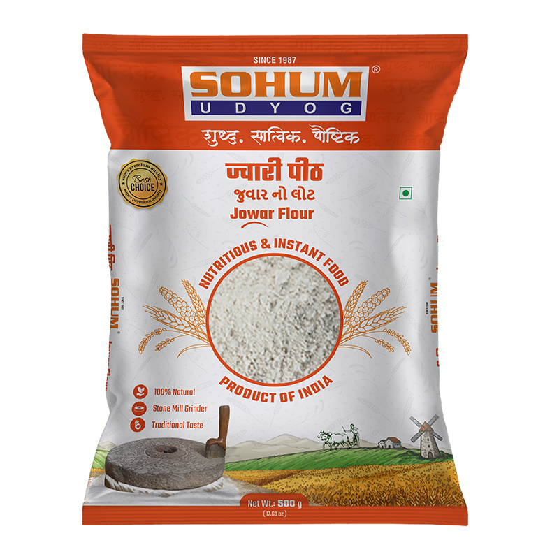 Sohum Jawar Bhakari (Sorghum Millet) Flour 1Kg