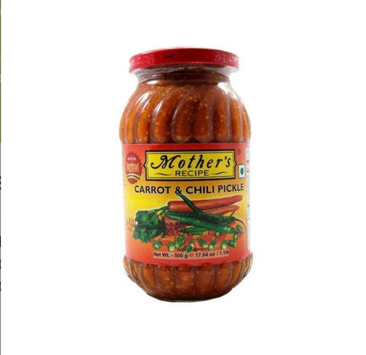 Mother's Recipe Carrot and Chilli Pickle 500g