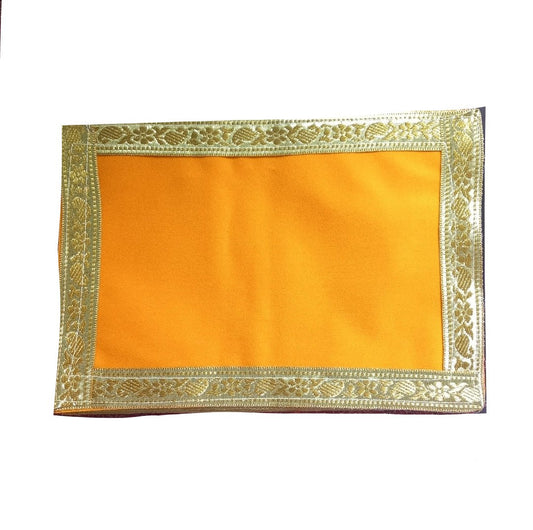 Pooja Cloth Yellow