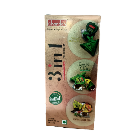 3 in 1  Chandan Pan 90g