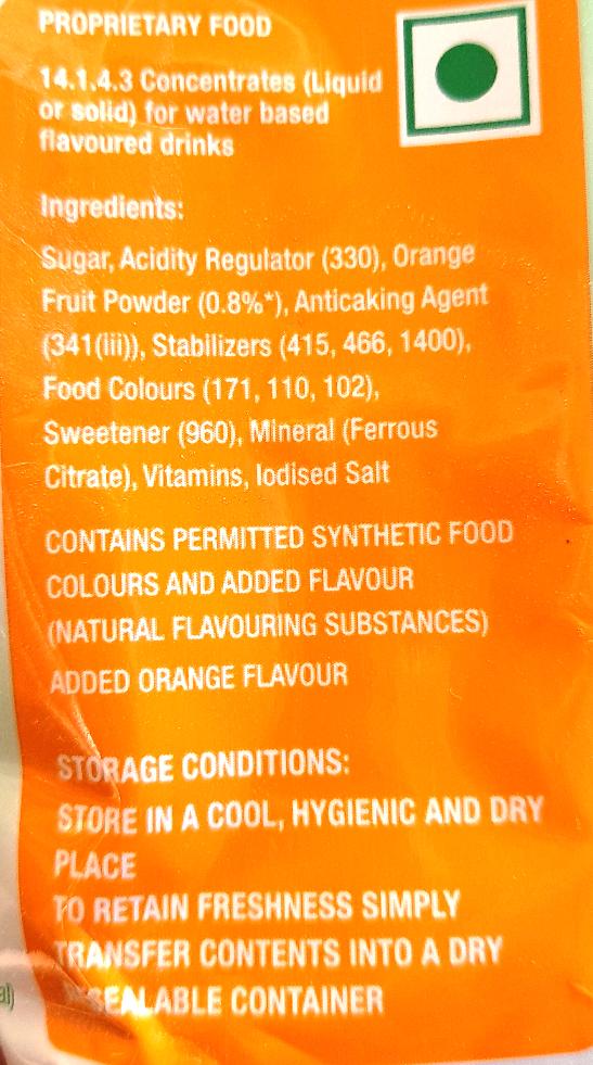 Tang Orange Instant Drink Mix 500G - Cestaa Retail