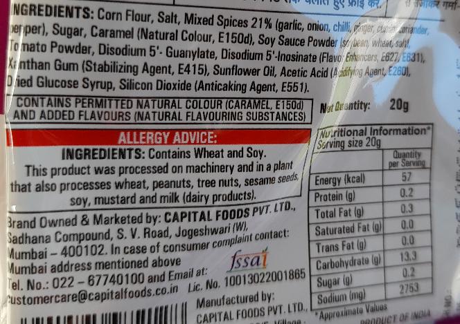 Ching's Paneer Chilli Masala 50g - Cestaa Retail