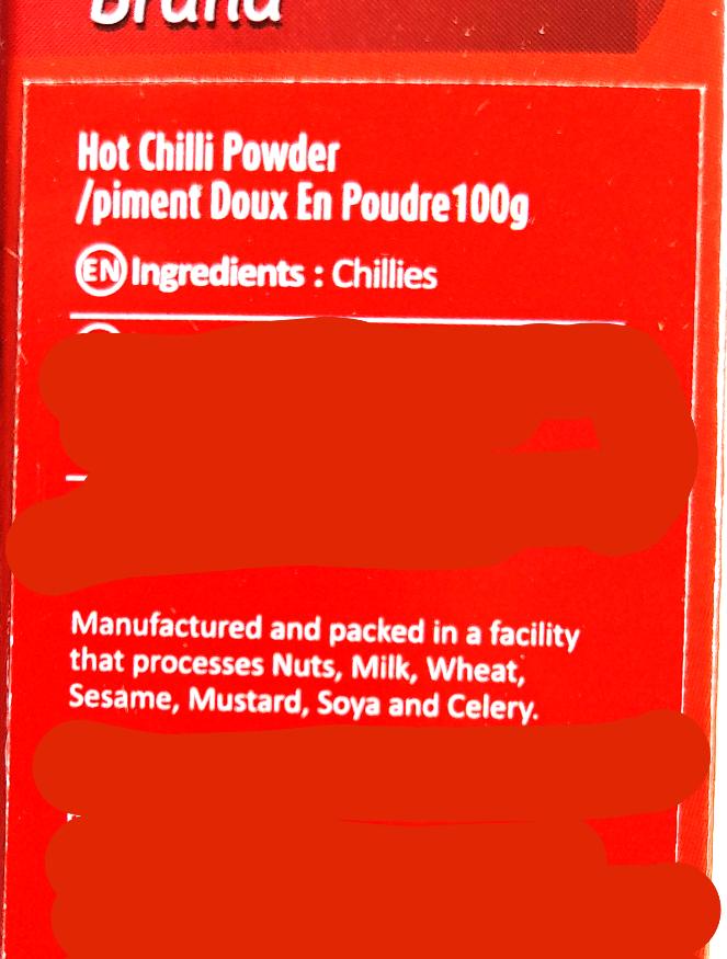 Suhana Hot Chilli Powder 100g - Cestaa Retail