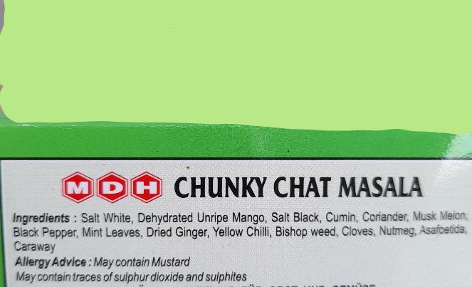MDH Chunky Chaat Masala 100g - Cestaa Retail
