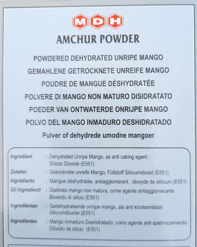 MDH Amchur/Dry Mango Powder  100g - Cestaa Retail