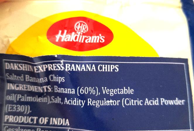 Haldiram's Dakshin Express Banana Chips 180g - Cestaa Retail