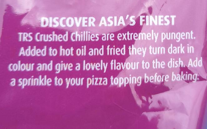TRS Chilli flakes 100g - Cestaa Retail