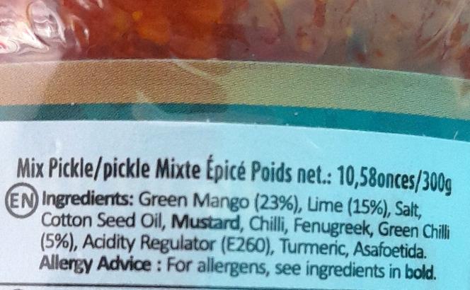 Pravin Mixed Pickle 300g: Buy 1 Get 1 Free - Cestaa Retail